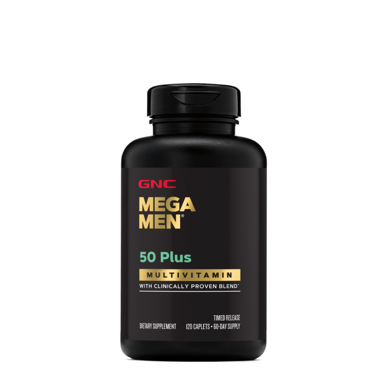 Complex de multivitamine pentru barbati 50 Plus (120 Tb), GNC Live Well