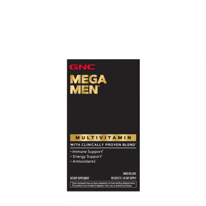 Gnc Mega Men, Complex De Multivitamine Pentru Barbati, 90 Tb Gnc Mega Men, Complex De Multivitamine Pentru Barbati, 90 Tb