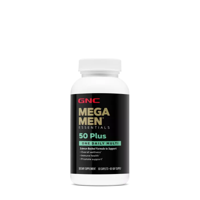 Gnc Mega Men 50 Plus One Daily, Complex De Multivitamine Pentru Barbati - Suport Pentru Ochi, Inima Si Creier, 60 Tb Gnc Mega Men 50 Plus One Daily, Complex De Multivitamine Pentru Barbati - Suport Pentru Ochi, Inima Si Creier, 60 Tb