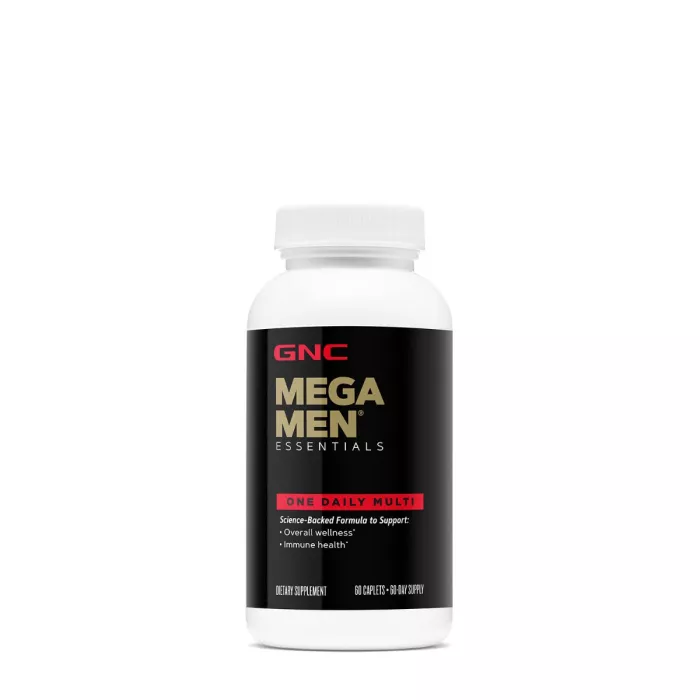 Gnc Mega Men Essentials One Daily Multi, Multivitamine Pentru Barbati, 60 Tb Gnc Mega Men Essentials One Daily Multi, Multivitamine Pentru Barbati, 60 Tb