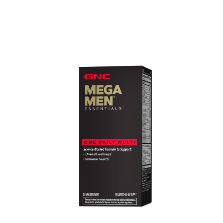 Gnc Mega Men Essentials One Daily Multi, Multivitamine Pentru Barbati, 60 Tb
