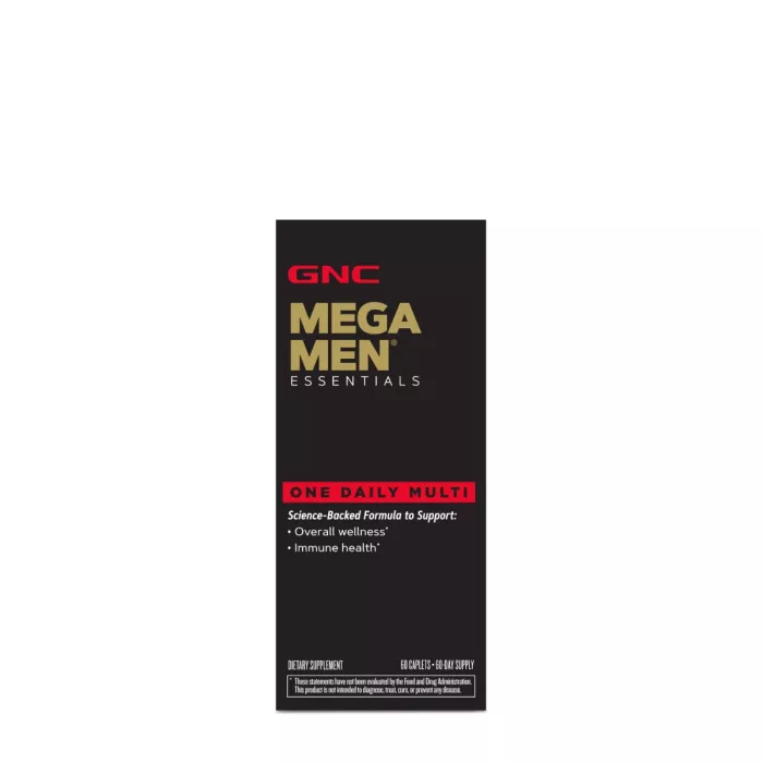 Gnc Mega Men Essentials One Daily Multi, Multivitamine Pentru Barbati, 60 Tb Gnc Mega Men Essentials One Daily Multi, Multivitamine Pentru Barbati, 60 Tb
