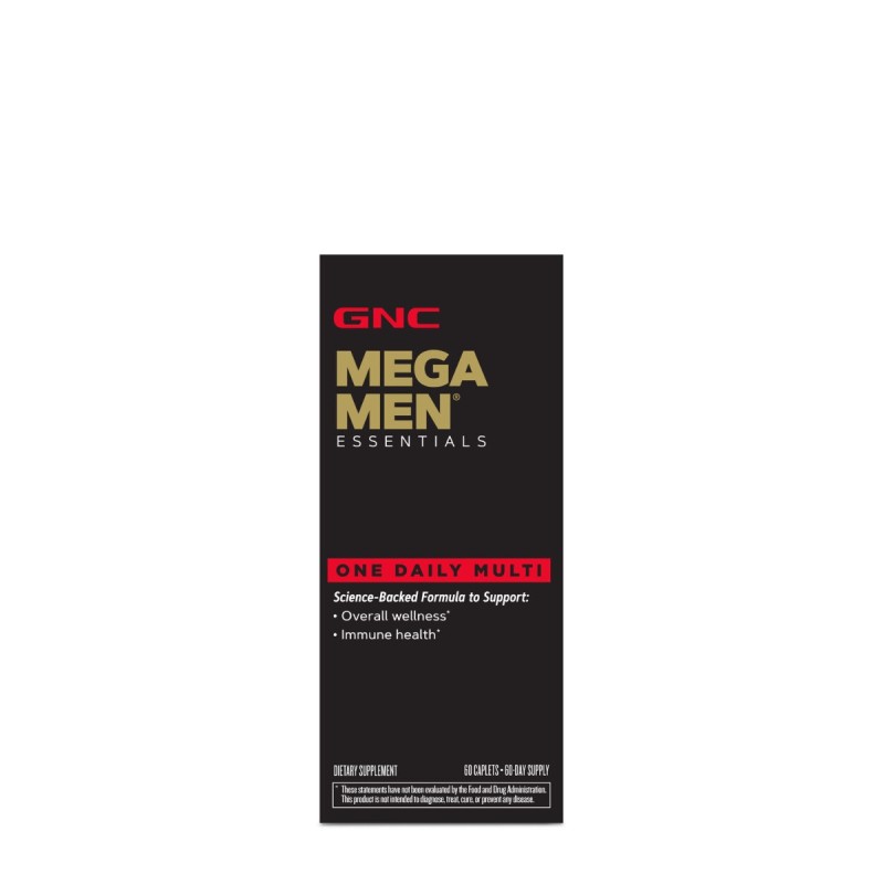 Gnc Mega Men Essentials One Daily Multi, Multivitamine Pentru Barbati, 60 Tb