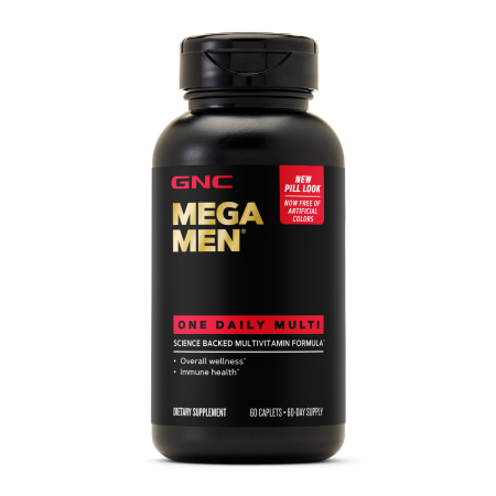 Gnc Mega Men Essentials One Daily Multi, Multivitamine Pentru Barbati, 60 Tb