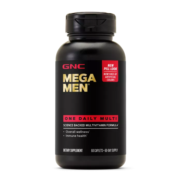 Gnc Mega Men Essentials One Daily Multi, Multivitamine Pentru Barbati, 60 Tb