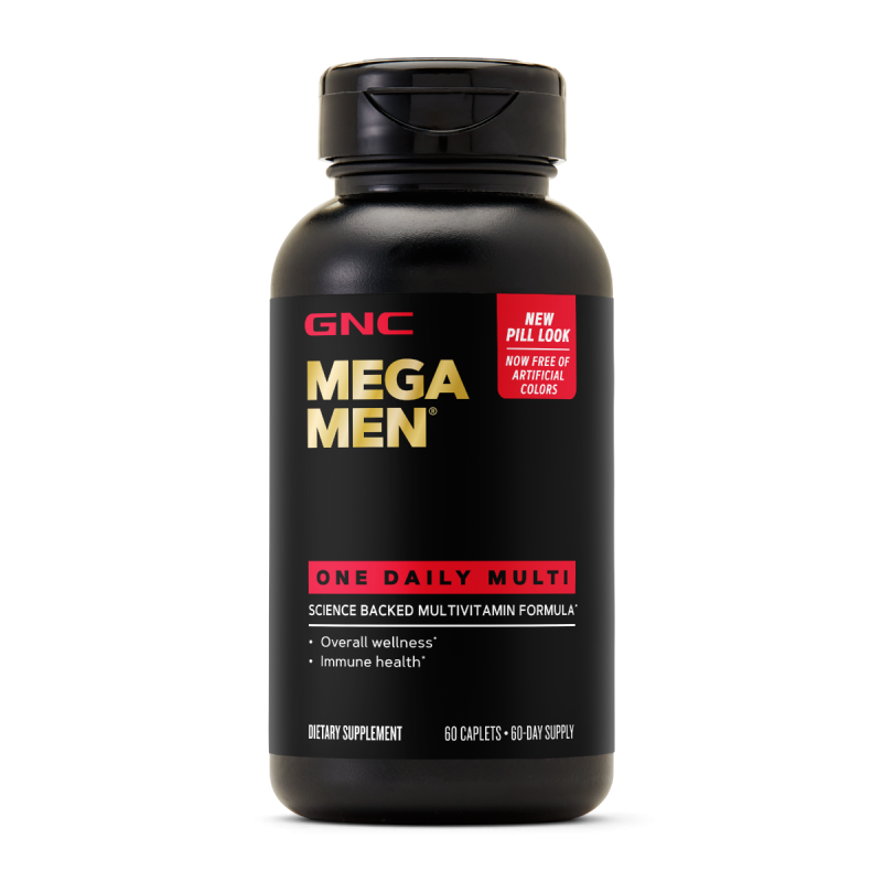 Gnc Mega Men Essentials One Daily Multi, Multivitamine Pentru Barbati, 60 Tb