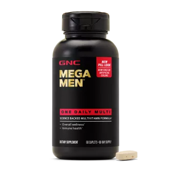 Gnc Mega Men Essentials One Daily Multi, Multivitamine Pentru Barbati, 60 Tb