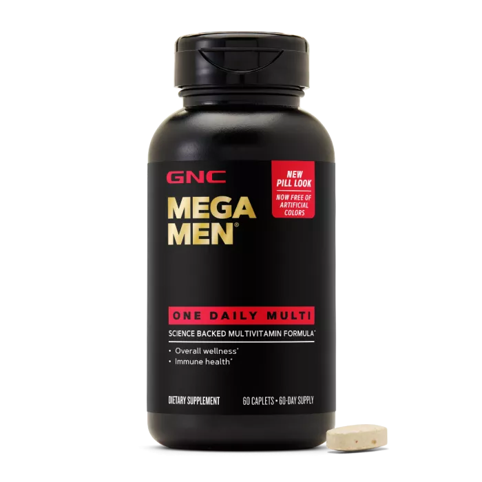 Gnc Mega Men Essentials One Daily Multi, Multivitamine Pentru Barbati, 60 Tb