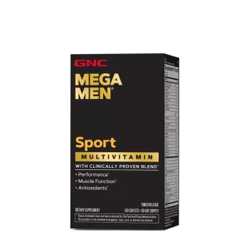 Gnc Mega Men Sport, Complex De Multivitamine Pentru Barbati, 180 Tb