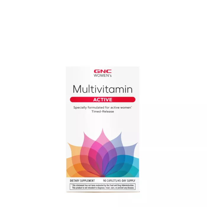 Gnc Women's Multivitamin Active, Complex De Multivitamine Pentru Femei, 90 Tb Gnc Women's Multivitamin Active, Complex De Multivitamine Pentru Femei, 90 Tb