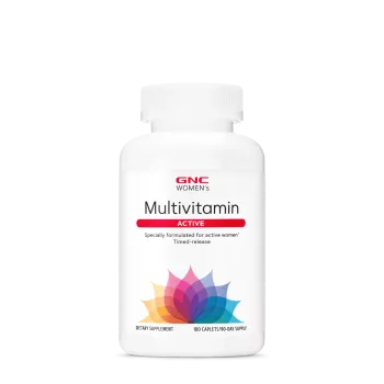 Gnc Women’s Multivitamin Active, Complex De Multivitamine Pentru Femei, 180 Cps