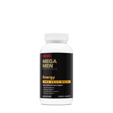 Gnc Mega Men One Daily Multi Energy, Complex De Multivitamine Pentru Barbati, 60 Tb