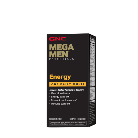 Gnc Mega Men One Daily Multi Energy, Complex De Multivitamine Pentru Barbati, 60 Tb