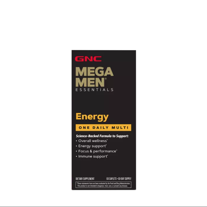 Gnc Mega Men One Daily Multi Energy, Complex De Multivitamine Pentru Barbati, 60 Tb Gnc Mega Men One Daily Multi Energy, Complex De Multivitamine Pentru Barbati, 60 Tb
