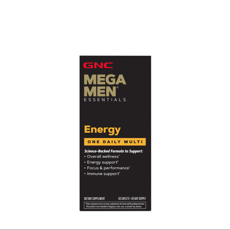 Gnc Mega Men One Daily Multi Energy, Complex De Multivitamine Pentru Barbati, 60 Tb