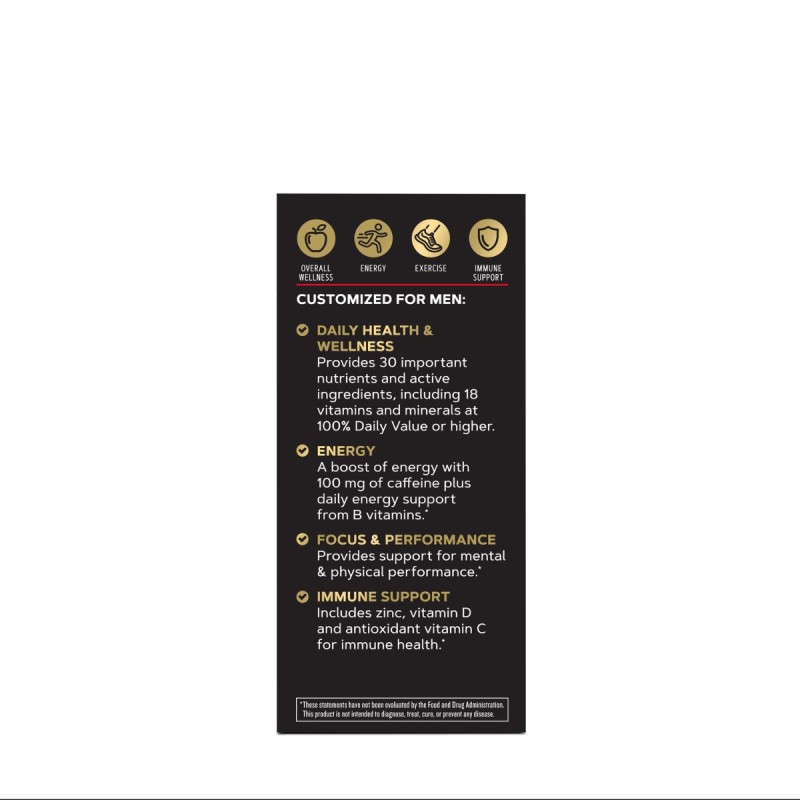 Gnc Mega Men One Daily Multi Energy, Complex De Multivitamine Pentru Barbati, 60 Tb