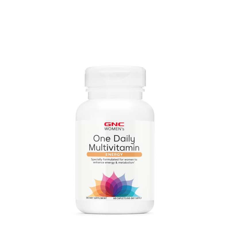 Gnc Women`s One Daily Multivitamin Energy, Formula Energizanta De Multivitamine Pentru Femei, 60 Tb