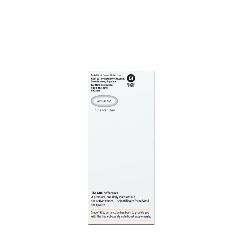 Gnc Women`s One Daily Multivitamin Energy, Formula Energizanta De Multivitamine Pentru Femei, 60 Tb