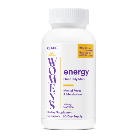Gnc Women`s One Daily Multivitamin Energy, Formula Energizanta De Multivitamine Pentru Femei, 60 Tb