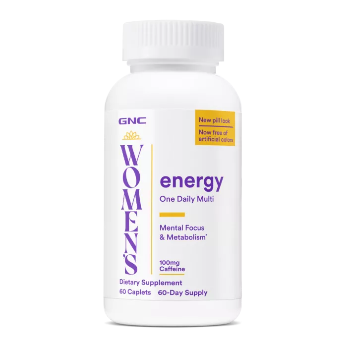 Gnc Women`s One Daily Multivitamin Energy, Formula Energizanta De Multivitamine Pentru Femei, 60 Tb