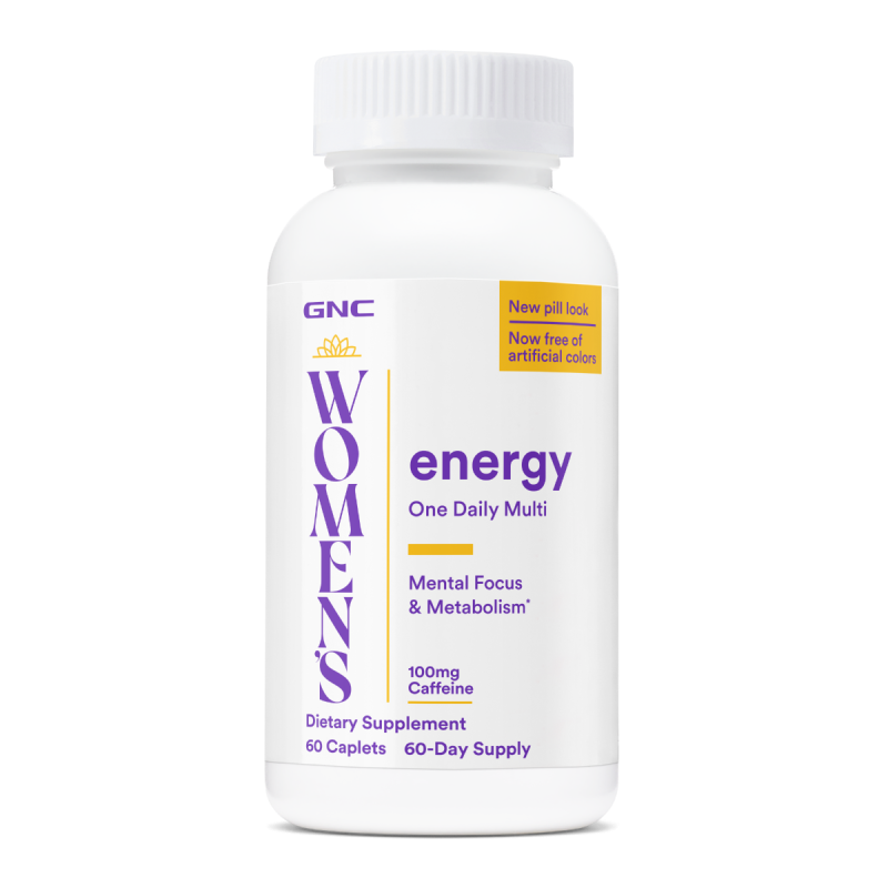 Gnc Women`s One Daily Multivitamin Energy, Formula Energizanta De Multivitamine Pentru Femei, 60 Tb