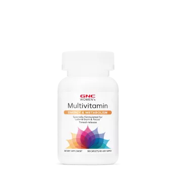 Gnc Women's Multivitamin Energy & Metabolism, Complex De Multivitamine Pentru Femei, 90 Tb