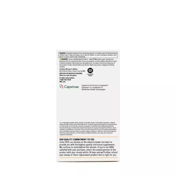 Gnc Women's Multivitamin Energy & Metabolism, Complex De Multivitamine Pentru Femei, 90 Tb Gnc Women's Multivitamin Energy & Metabolism, Complex De Multivitamine Pentru Femei, 90 Tb