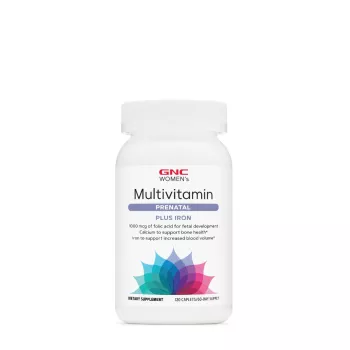 Gnc Women's Prenatal Formula With Iron, Formula Prenatala Cu Fier, 120 Tb