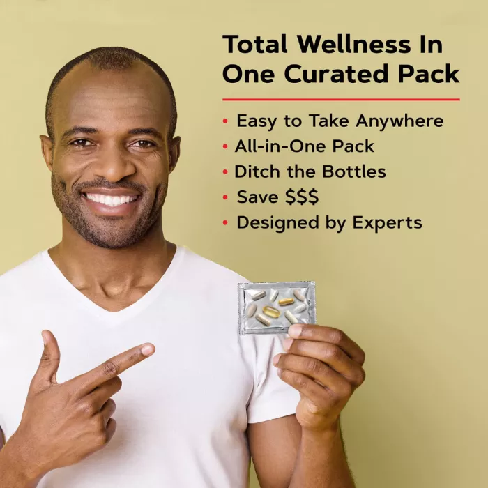 Gnc Mega Men Whole Body Vitapak Program, Complex De Multivitamine Pentru Barbati, Pentru Intregul Organism, 30 Pachetele