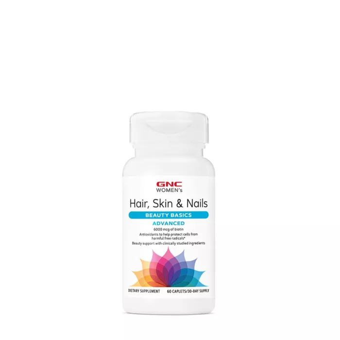 Gnc Women’s Hair, Skin & Nails Advanced, Formula Avansata Pentru Sanatatea Parului, Pielii Si A Unghiilor, 60 Tb Gnc Women’s Hair, Skin & Nails Advanced, Formula Avansata Pentru Sanatatea Parului, Pielii Si A Unghiilor, 60 Tb