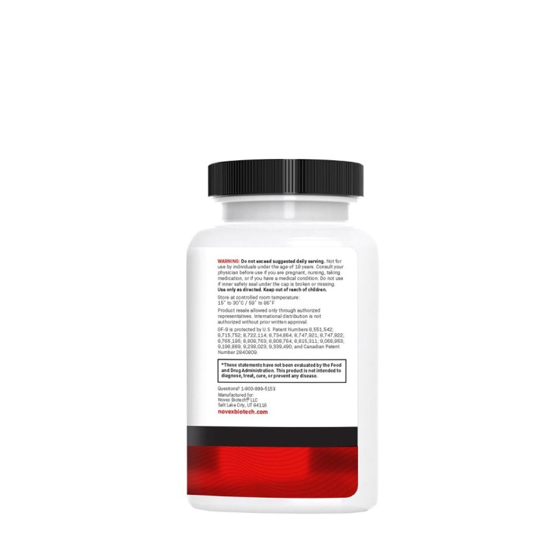 Novex Biotech Gf-9human Growth Hormone, Formula Pentru Stimularea Hormonului De Crestere , 120 Cps