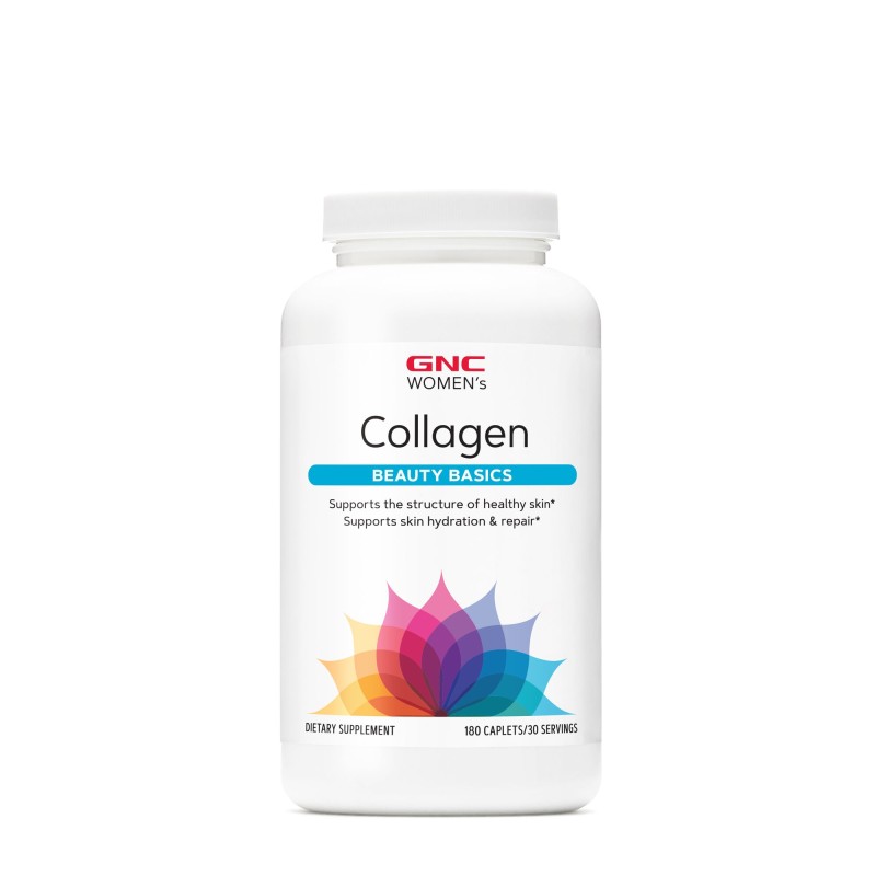 Supliment cu colagen pentru piele, par si unghii (180 Tb), GNC Live Well