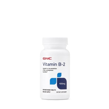 Vitamina B-2, suport pentru energie si sistemul nervos (100 tb), GNC Live Well