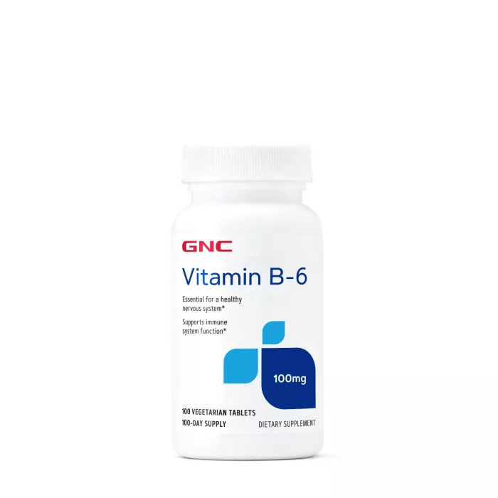 Gnc Vitamin B-6 100 Mg, 100 Tb Gnc Vitamin B-6 100 Mg, 100 Tb