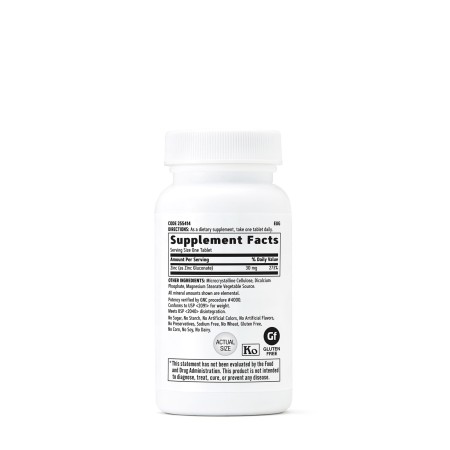 Zinc gluconat 30 mg (100 tb), GNC Live Well