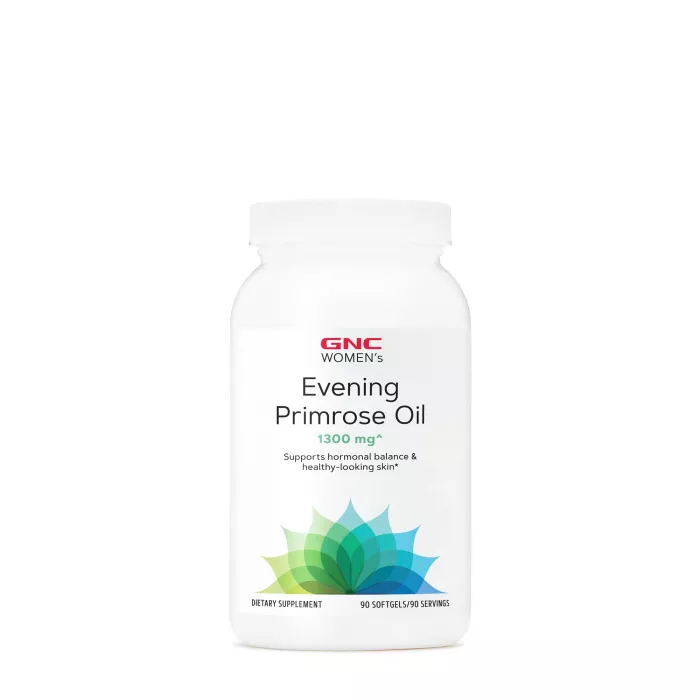 Gnc Women`s Evening Primrose Oil 1300 Mg, Ulei De Luminita Noptii, 90 Cps Gnc Women`s Evening Primrose Oil 1300 Mg, Ulei De Luminita Noptii, 90 Cps