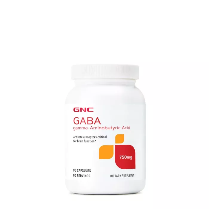 Gaba 750 Mg, Supliment Pentru Relaxare Si Somn, 90 Cps Gaba 750 Mg, Supliment Pentru Relaxare Si Somn, 90 Cps