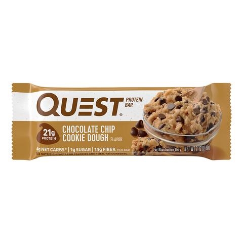 Quest Protein Bar, Baton Proteic, Cu Aroma De Fulgi De Ciocolata, 60g