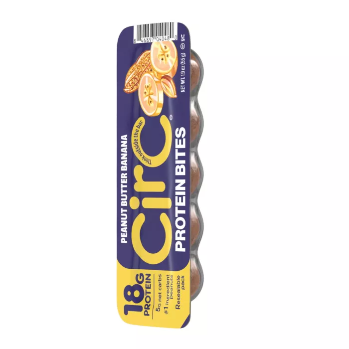 Circ Protein Bites Gustare Proteica Cu Aroma De Unt De Arahide Si Banane, 55 G