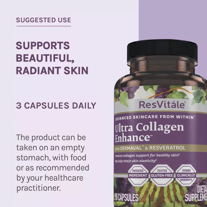 Resvitale Ultra Collagen Enhance, Colagen, 90 Cps Resvitale Ultra Collagen Enhance, Colagen, 90 Cps