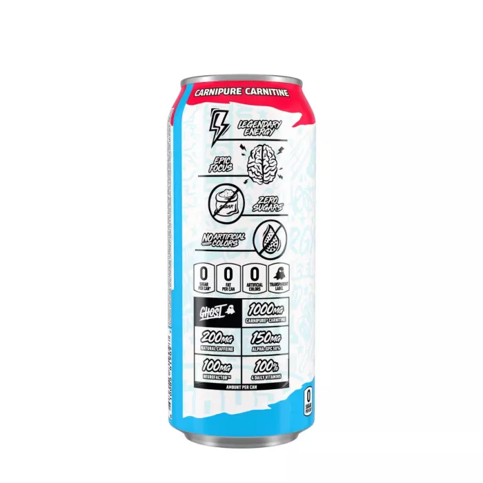 Ghost Energy Drink With ‘merica Pop Flavor, Bautura Energizanta Cu Aroma De ‘merica Pop, 473 Ml