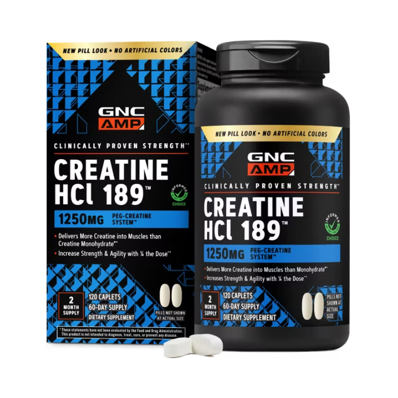 Creatina hidroclorid cu administrare si absorbtie rapida (120 Tb), GNC Live Well