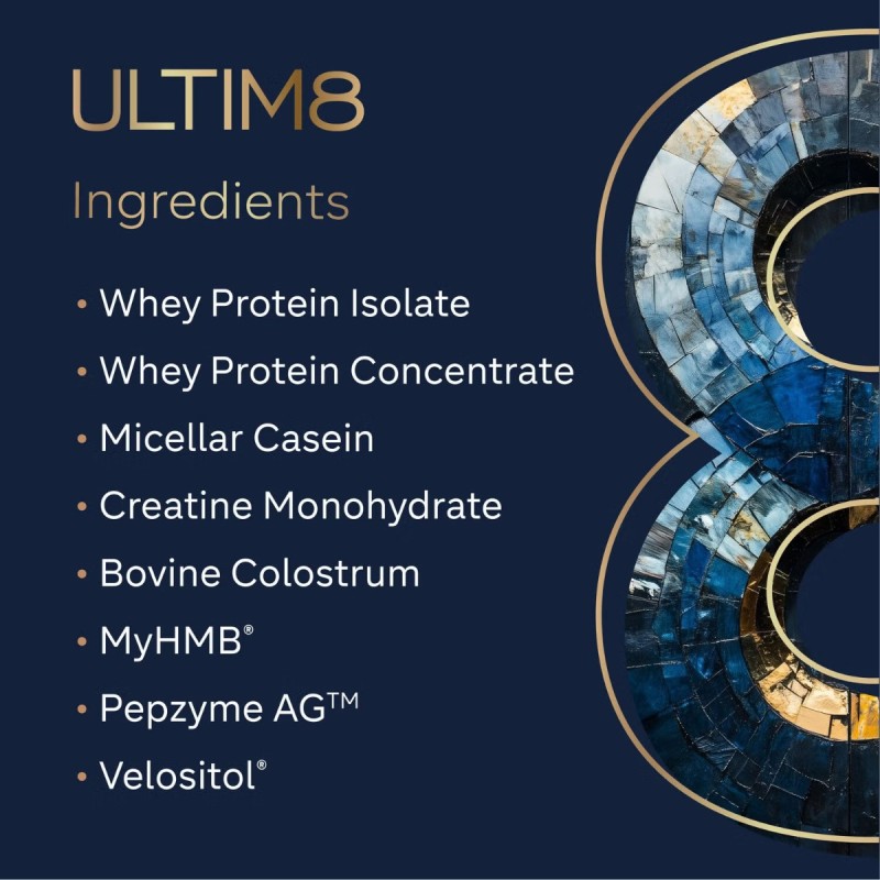 Gr8 Lifestyle Ultim8 Protein  And Colostrum Complex  With Chocolate Truffle Flavor, Proteina Si Complex Cu Colostru, Cu Aroma De Trufe De Ciocolata, 1.18 Kg