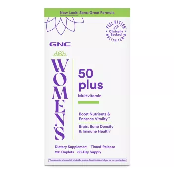 Gnc Women's 50 Plus, Multivitamine Si Minerale Pentru Femei, 120 Cps