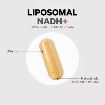 Codeage Liposomal Nadh+, Coq10, B12 Si D-riboza, Suport Avansat Pentru Energie Celulara, 60 Cps