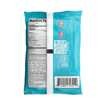 Redefine Foods Skippy Oatmeal Protein Pie, Placinta Proteica Cu Aroma De Unt De Arahide, 70 G