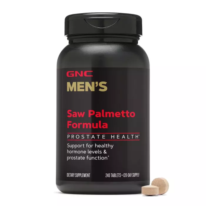 Gnc Men's Saw Palmetto Formula, Extract Din Palmier Pitic, 240 Tb