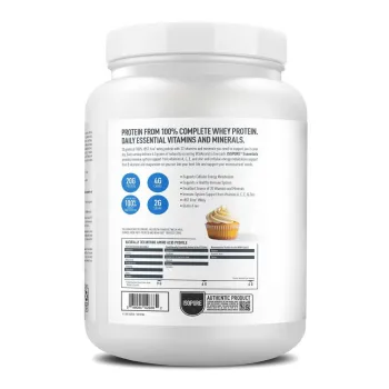 Isopure Essentials Protein Powder, Proteina Din Zer Cu Aroma De Vanilie, 377 G