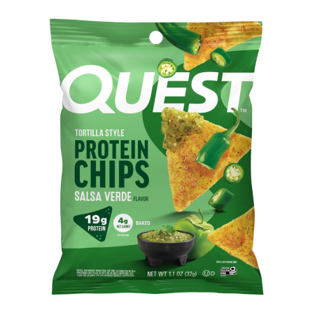 Quest Tortilla Style Protein Chips, Chipsuri Proteice Cu Aroma De Salsa, 32 G