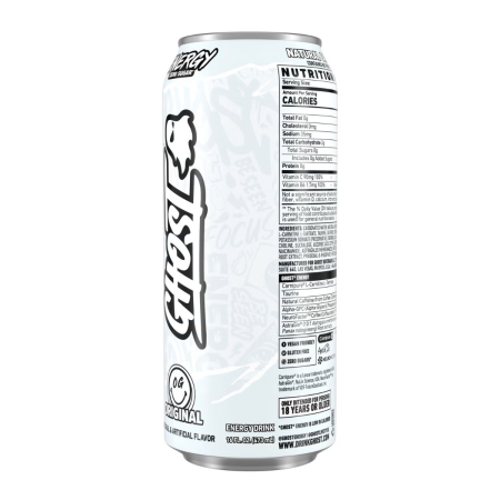 Ghost Energy Drink With Original Flavor, Bautura Energizanta Cu Aroma Originala, 473 Ml